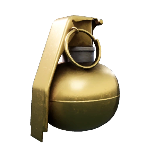 Gold Frag Grenade