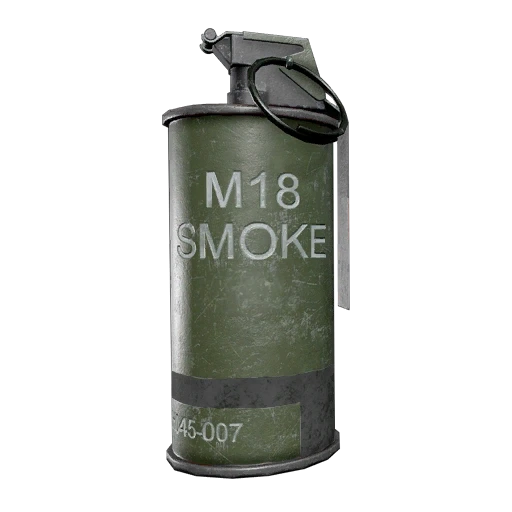 M18 Smoke Grenade: Black
